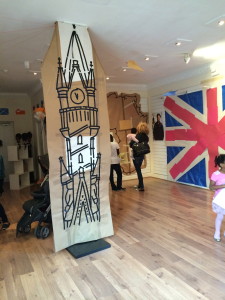 Clock tower art