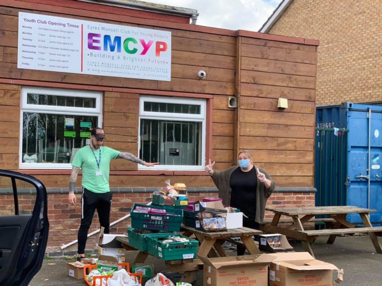 EMCYP Provides Vital Food Parcels with Coronavirus Emergency Support Fund Grant
